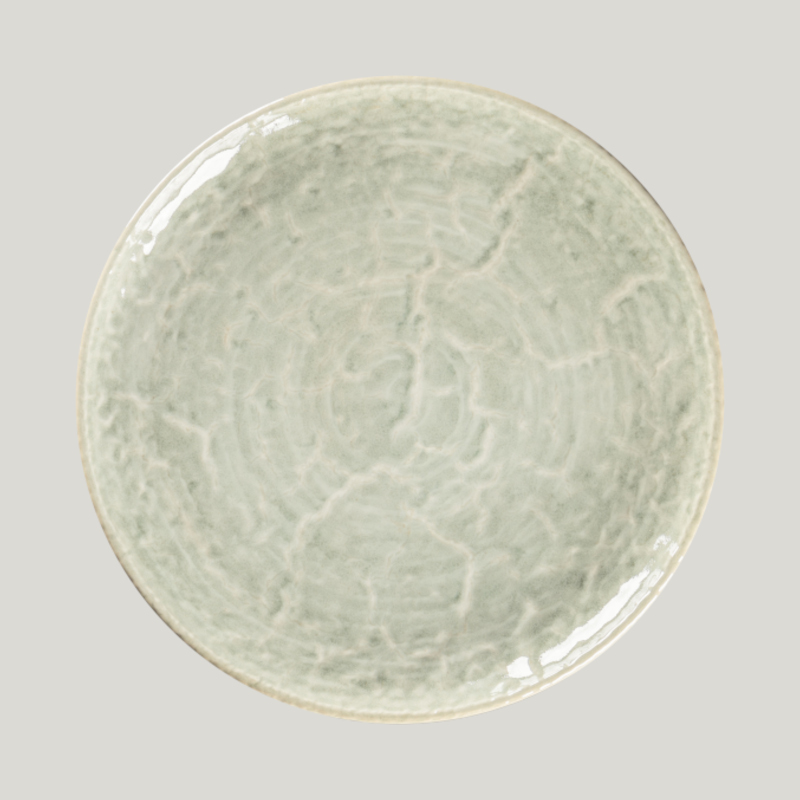 RAK Porcelain Krush talíř mělký coupe pr. 28 cm, světle zelený RAK Porcelain Krush talíř mělký coupe pr. 28 cm, světle zelený