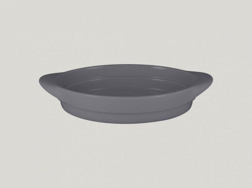 RAK Porcelain RAK Chef's Fusion pekáč oválný 26 × 17,5 cm, šedý | RAK-CFOD31GYBD RAK Porcelain RAK Chef's Fusion pekáč oválný 26 × 17,5 cm, šedý | RAK-CFOD31GYBD