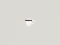 RAK Porcelain RAK Woodart šálek na espresso 9 cl – šedá | RAK-WDCLCU09BG