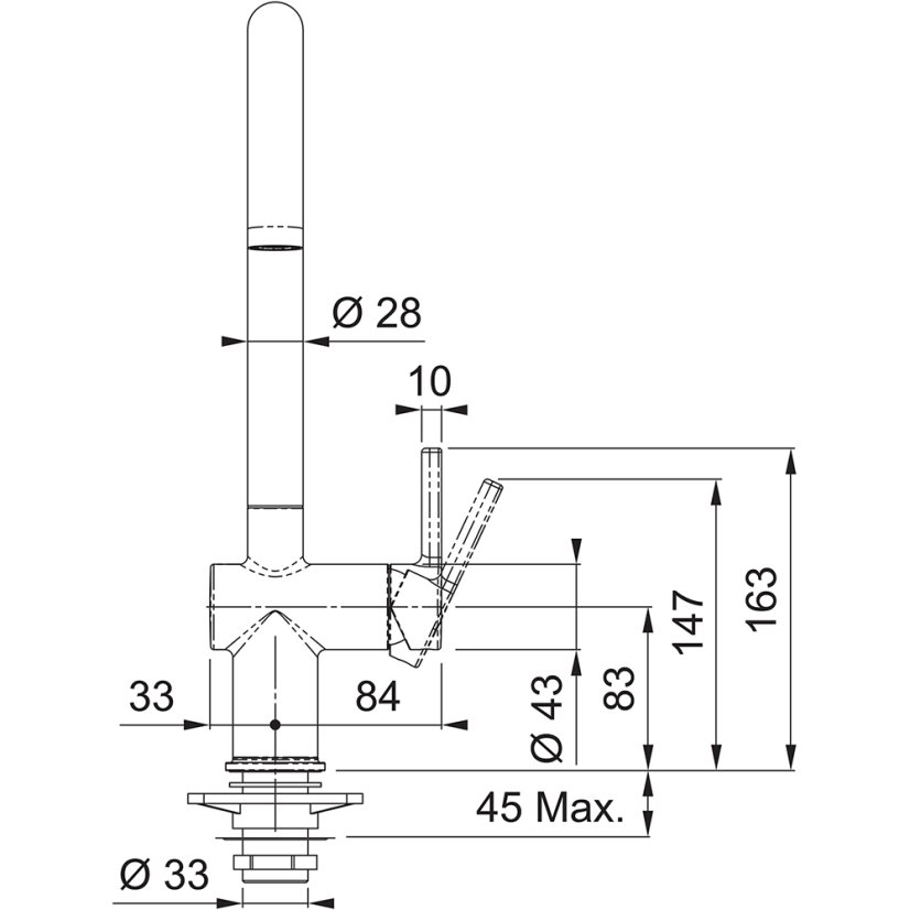 Franke FN 4089.031 ACTIVE NEW Chrom