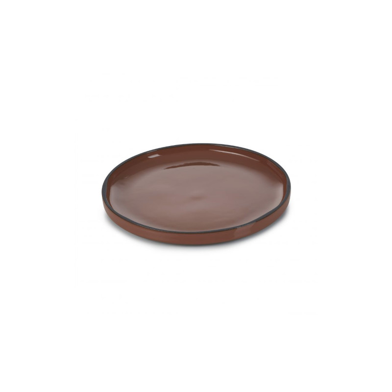 Revol Talíř kulatý 15 cm – cinnamon | REV-652847 Revol Talíř kulatý 15 cm – cinnamon | REV-652847