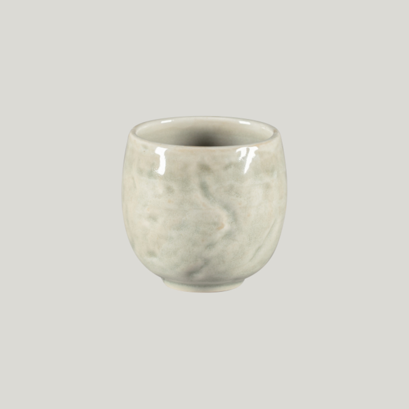 RAK Porcelain Krush šálek bez ucha 10 cl, světle zelený RAK Porcelain Krush šálek bez ucha 10 cl, světle zelený