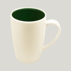 RAK Porcelain RAK Samba hrnek flora 26 cl, lesní zelená | RAK-BAMG26PD4