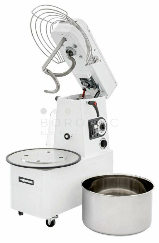PRISMAFOOD spirálový hnětač IRV 20 (230 V) s variátorem