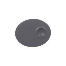 RAK Porcelain RAK Talíř mělký s důlkem 18 × 10 cm, šedá | RAK-NFMROP18GY
