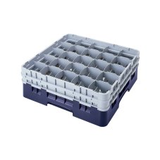 Cambro Koš Camrack 25 pozic, výška sklenice 21,6 cm - Modrá