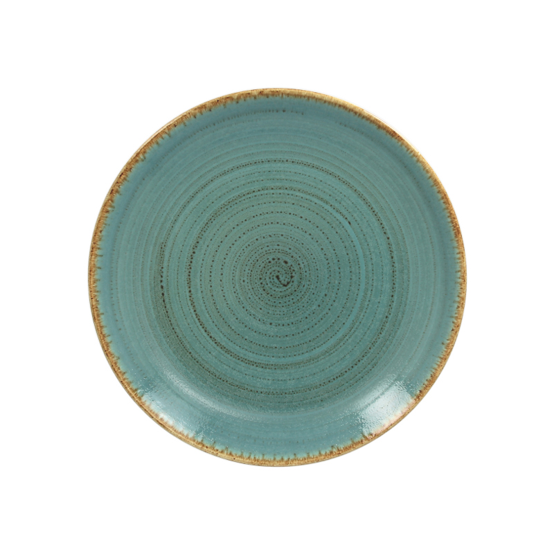 RAK Porcelain RAK Twirl talíř mělký 24 cm – lagoon | RAK-TWNNPR24LA RAK Porcelain RAK Twirl talíř mělký 24 cm – lagoon | RAK-TWNNPR24LA