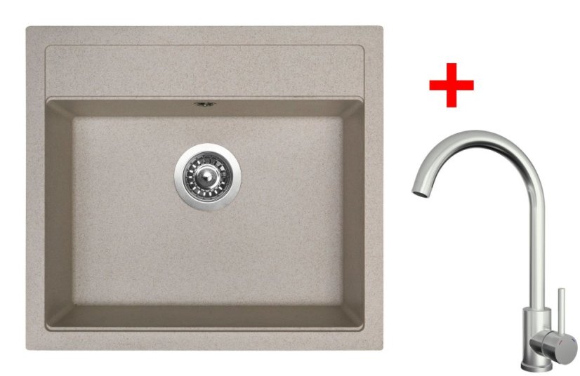 Sinks SOLO 560 Avena + ARCO celonerezová Sinks SOLO 560 Avena + ARCO celonerezová