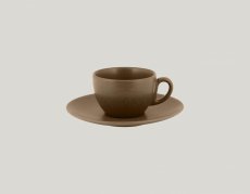 RAK Porcelain RAK Genesis podšálek kulatý 17 cm pro GN116C23CR, hnědá | RAK-GNCLSA02CR