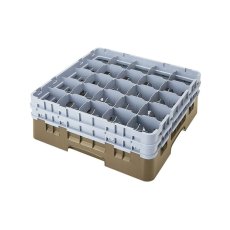 Cambro Koš Camrack 25 pozic, výška sklenice 27,8 cm - Béžová