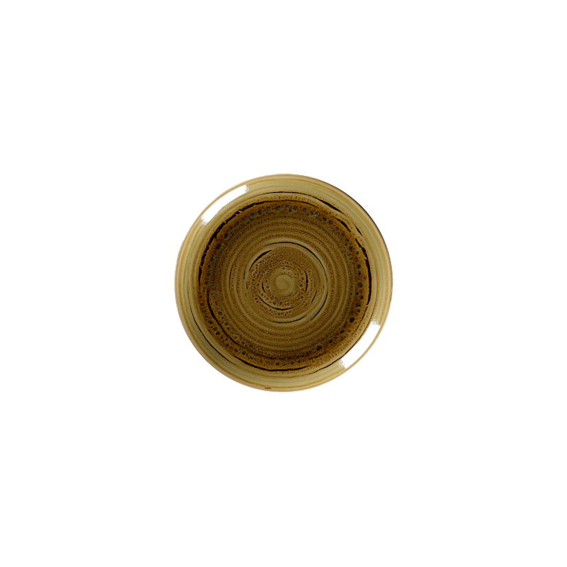 RAK Porcelain RAK Spot talíř 21 cm – hnědý granát | RAK-SGRNNPR21
