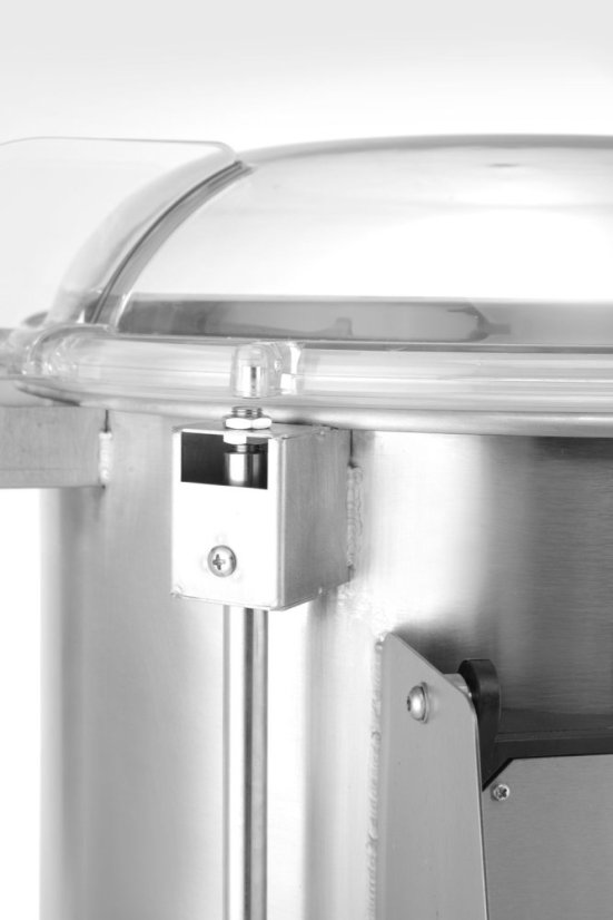 Škrabka na brambory 10 kg, HENDI, Kitchen Line, 230V/750W, 620x525x(H)833mm
