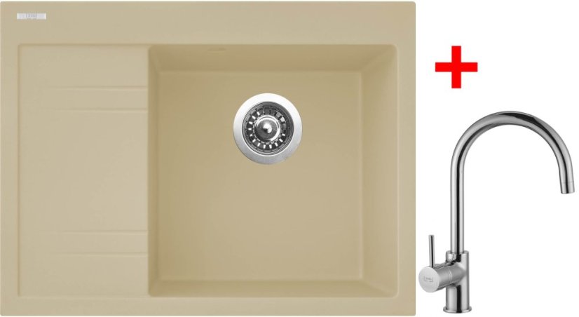 Sinks RIM 650 P Sahara + Vitalia Sinks RIM 650 P Sahara + Vitalia