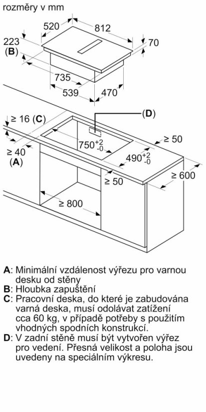 Indukční varná deska Siemens EX875LX67E