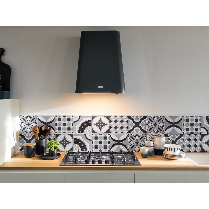 Komínová digestoř Franke odsavač FSMD 508 BK Smart Deco Černá