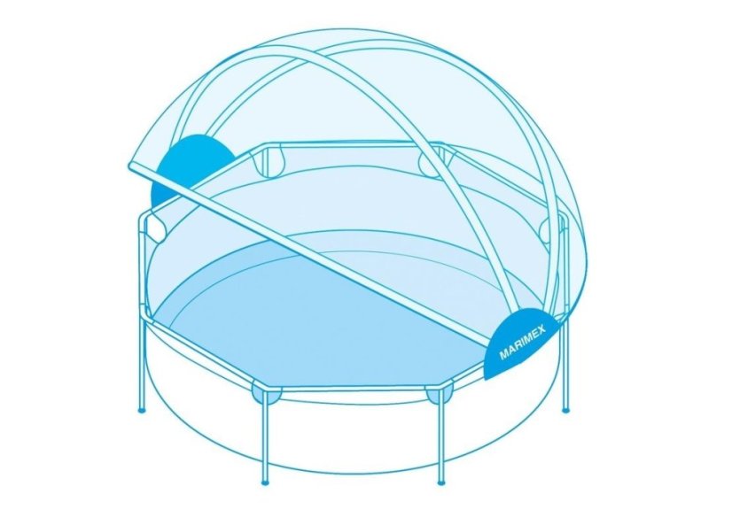 Zastřešení Marimex Pool House Control 3,05 m