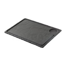 Revol Basalt talíř na steak 33 × 24 cm | REV-647781