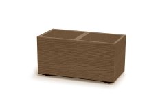 Květináč Prosperplast MADERA CASE eco wood 57,7 cm naturo eco