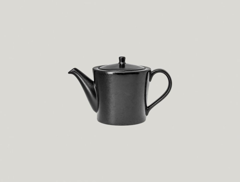 RAK Porcelain RAK Konvička na čaj s pokličkou 40 cl – černá | RAK-EDTP40 RAK Porcelain RAK Konvička na čaj s pokličkou 40 cl – černá | RAK-EDTP40