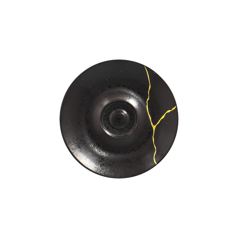 RAK Porcelain RAK Kintzoo podšálek pr. 12 cm, černý | RAK-KZSWSA12G2