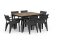 Zahradní stůl Keter Porto 160 ashwood black steel