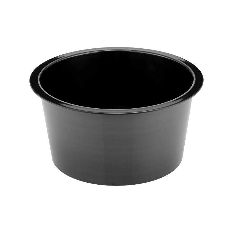 TOMGAST Vložka pro podstavec, melamin, pr. 250 mm, v: 125 mm, černá TOMGAST Vložka pro podstavec, melamin, pr. 250 mm, v: 125 mm, černá
