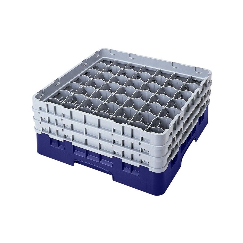 Cambro Koš Camrack 49 pozic, výška sklenice 13,2 cm - Modrá Cambro Koš Camrack 49 pozic, výška sklenice 13,2 cm - Modrá