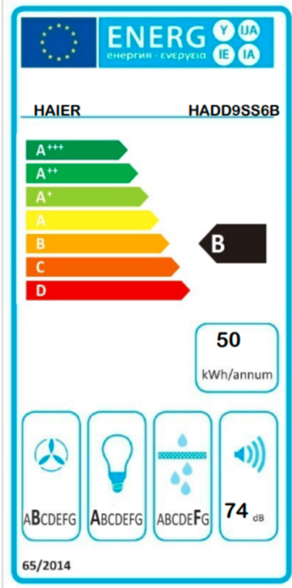 Výsuvná digestoř Haier HADD9SS6B