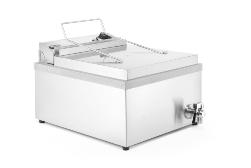 Hluboká fritéza, HENDI, 12L, 230V/3500W, 630x860x(H)438mm