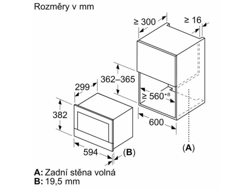 Mikrovlnná trouba Bosch BFL7221W1