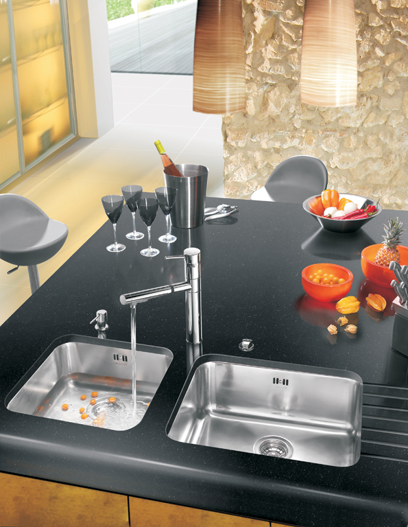 Sinks BELÉM 540 V 0,8mm trojmontáž leštěný