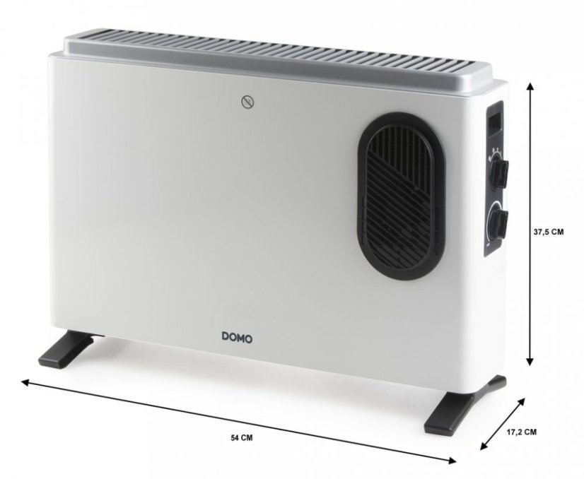 Konvektor s ventilátorem DOMO DO7351CH