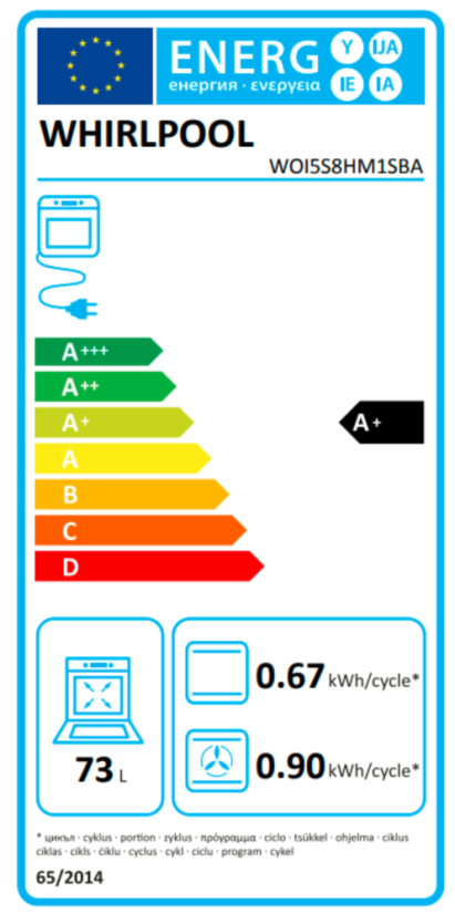 Vestavná trouba Whirlpool WOI5S8HM1SBA