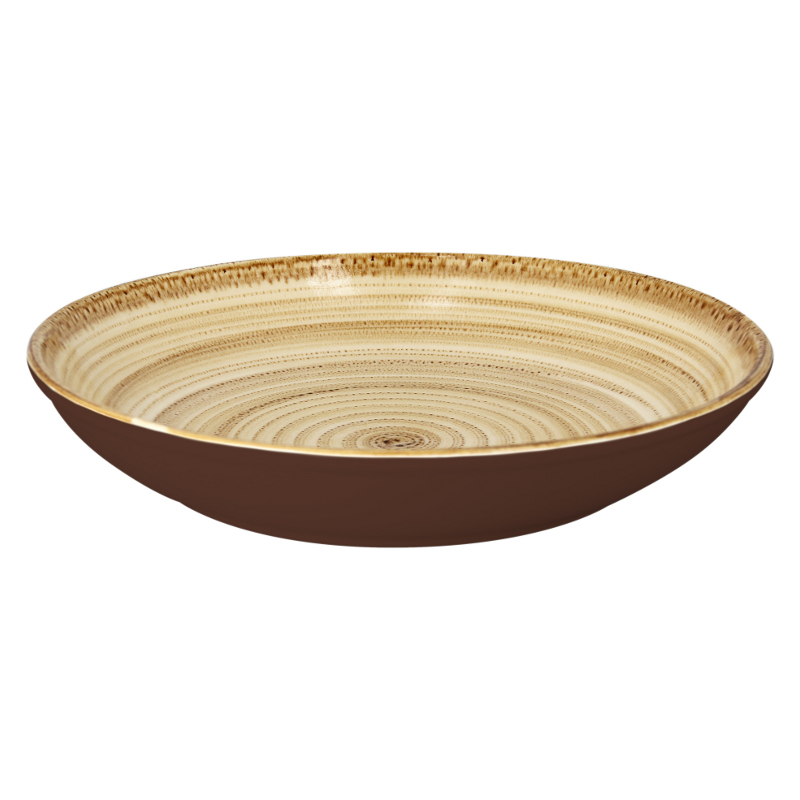 RAK Porcelain RAK Twirl talíř hluboký 36 cm – beach | RAK-TWBUBC36BE RAK Porcelain RAK Twirl talíř hluboký 36 cm – beach | RAK-TWBUBC36BE
