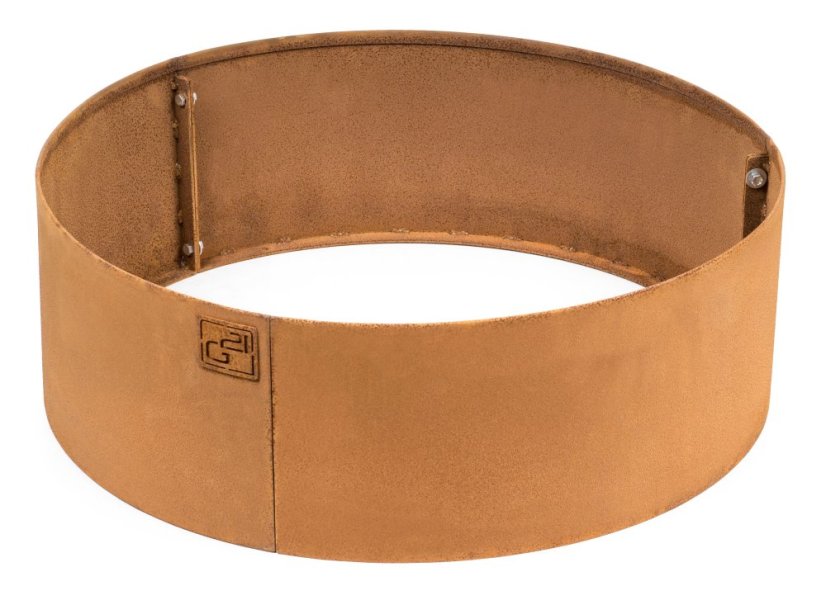 Zahradní obrubník G21 60 x 20 cm, kruhový, Corten