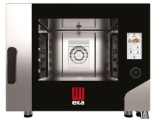 Millennial Konvektomat s dotykovou obrazovkou Pekárna s automatickým čisticím systémem, 4× 600×400 mm - elektronicky řízený, elektrický, Tecnoeka, 400V/7800W, 850x1035x(H)700mm