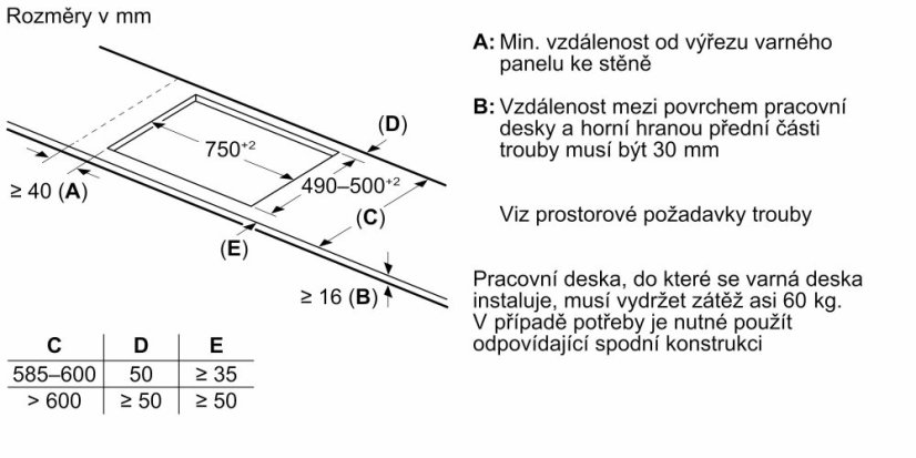 Indukční varná deska Siemens ED851HSB1E