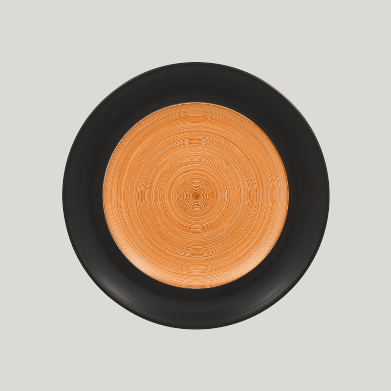RAK Porcelain RAK Trinidad talíř mělký pr. 24 cm, oranžový | RAK-TRCLFP24BC RAK Porcelain RAK Trinidad talíř mělký pr. 24 cm, oranžový | RAK-TRCLFP24BC
