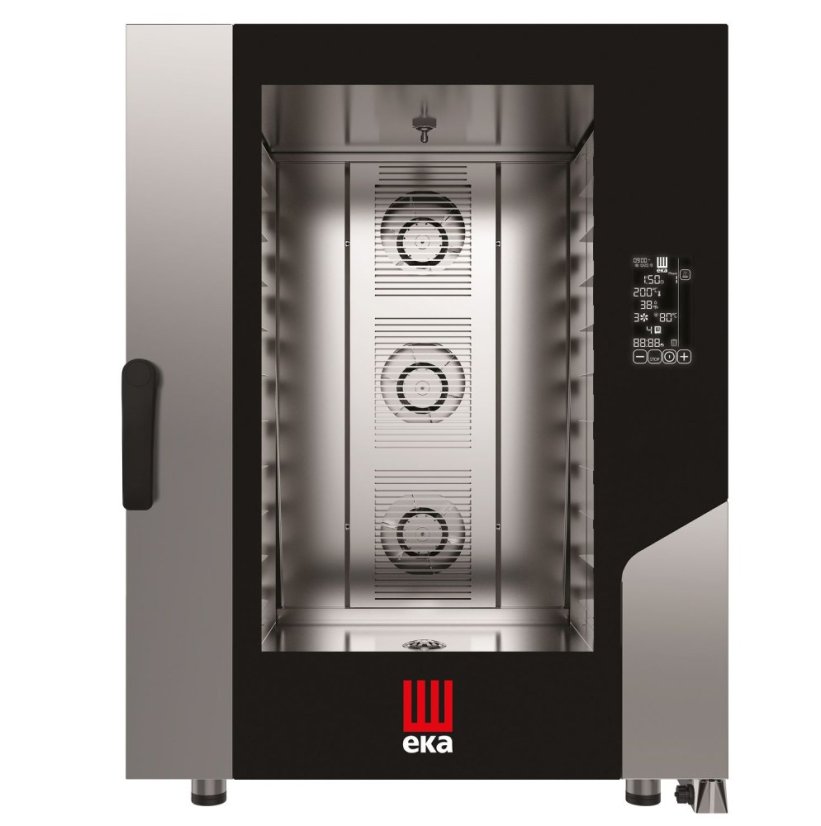 Konvektomat Millennial Black Mask , 10 × 600 × 400 mm - elektronicky řízený, elektrický, Tecnoeka, 400V/15500W, 850x1035x(H)1130mm Konvektomat Millennial Black Mask , 10 × 600 × 400 mm - elektronicky řízený, elektrický, Tecnoeka, 400V/15500W, 850x1035x(H)1130mm