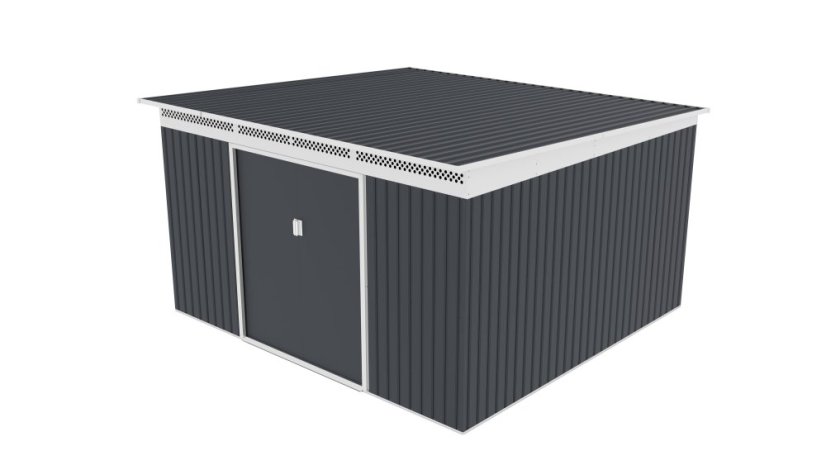 Zahradní domek G21 GRAH 1132 - 340 x 333 cm, antracitový