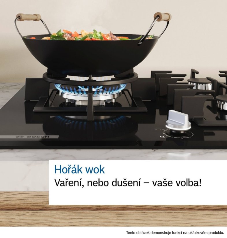 Plynová varná deska Bosch PCQ7A5I95