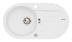Alveus NIAGARA 40 G-11 bílá (780x435mm)+ pop- up sifon F
