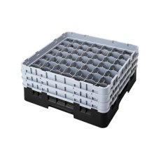Cambro Koš Camrack 49 pozic, výška sklenice 13,2 cm - Černá