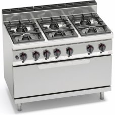 Sporák s troubou Bertos G7F6+T