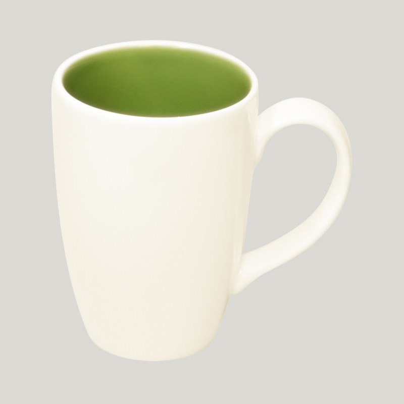 RAK Porcelain RAK Samba hrnek flora 26 cl, mechově zelená | RAK-BAMG26PD5 RAK Porcelain RAK Samba hrnek flora 26 cl, mechově zelená | RAK-BAMG26PD5