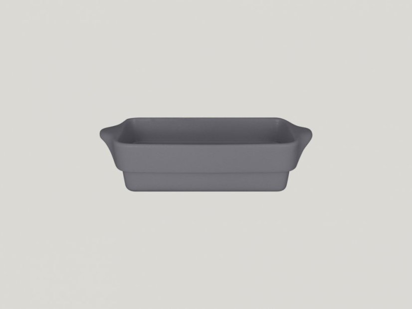 RAK Porcelain RAK Chef's Fusion pekáč obdélníkový 20 × 10 cm, šedý | RAK-CFRT20GYBD RAK Porcelain RAK Chef's Fusion pekáč obdélníkový 20 × 10 cm, šedý | RAK-CFRT20GYBD
