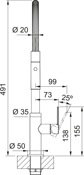 Franke FS 2845.901 MARIS SLIM SEMI PRO Matná č.
