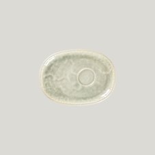 RAK Porcelain Krush podšálek oválný pro KSCU09 a KSCU09M, světle zelený