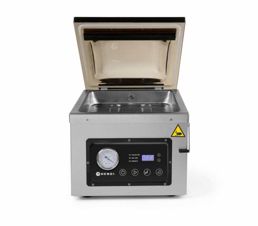 Vakuovací komora, HENDI, Profi Line, těsnicí lišta 300 mm, 230V/950W, 367x425x(H)364mm