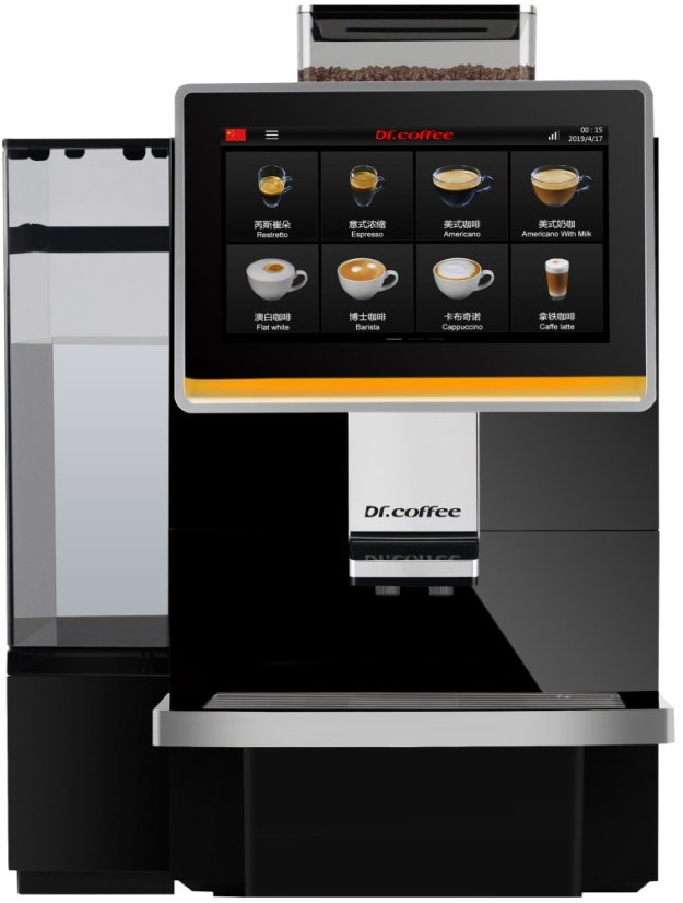 Automatický kávovar Dr. Coffee Coffeebreak Big Plus stříbrný